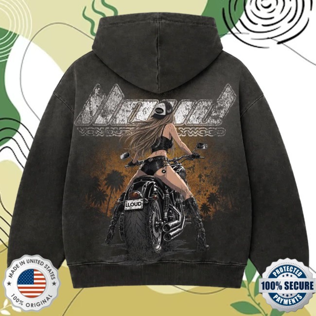 Official Lloud X Von Dutch Hollywood Zip-Up Hoodie