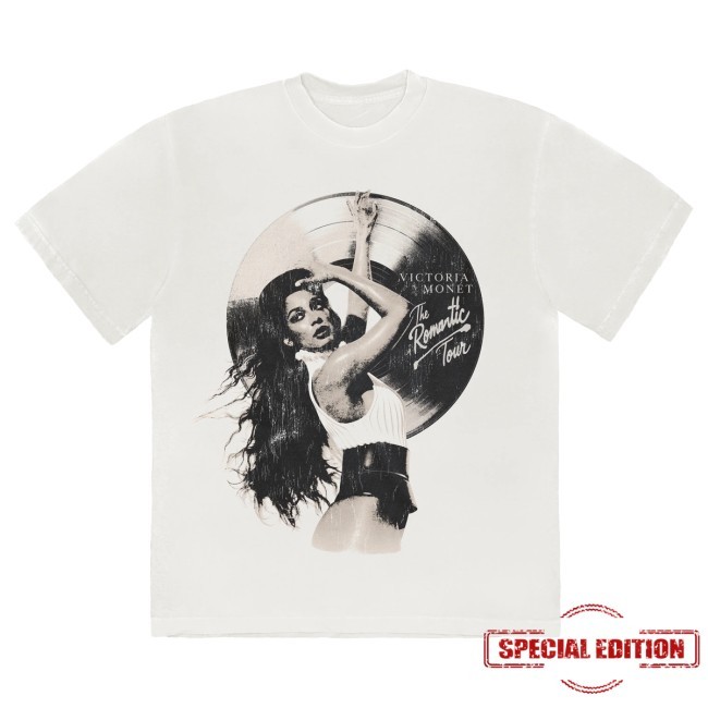 Official Victoria Monét Vic's Romantic Tour Tee