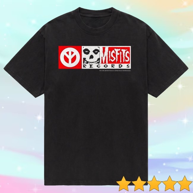 Official Babylon La Merch Misfits Records Tee